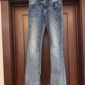 Miss Me Light Blue Flare Jeans